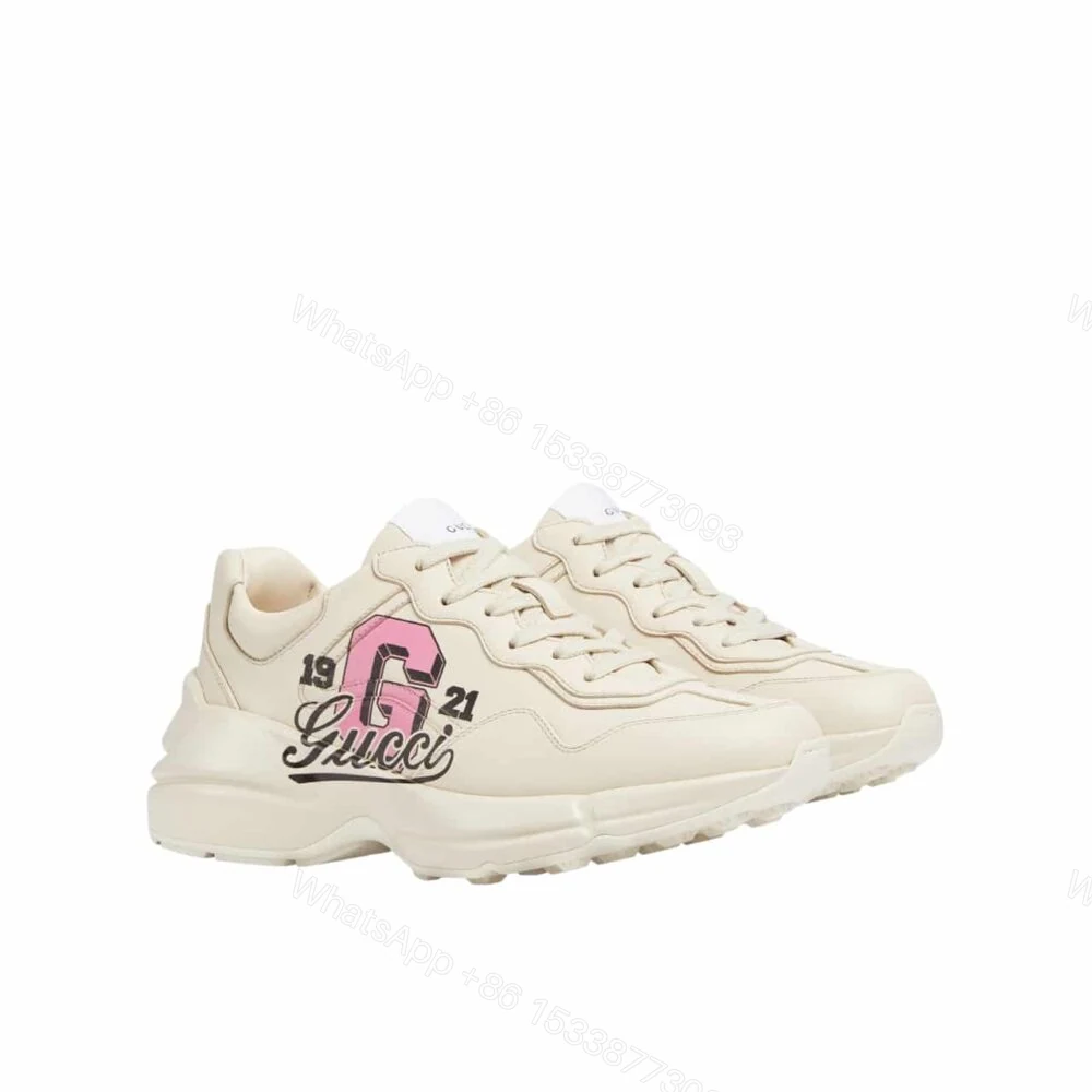 Gucci Women’S Rhyton Trainer Ivory 817482 UPG00 9522 — view 1