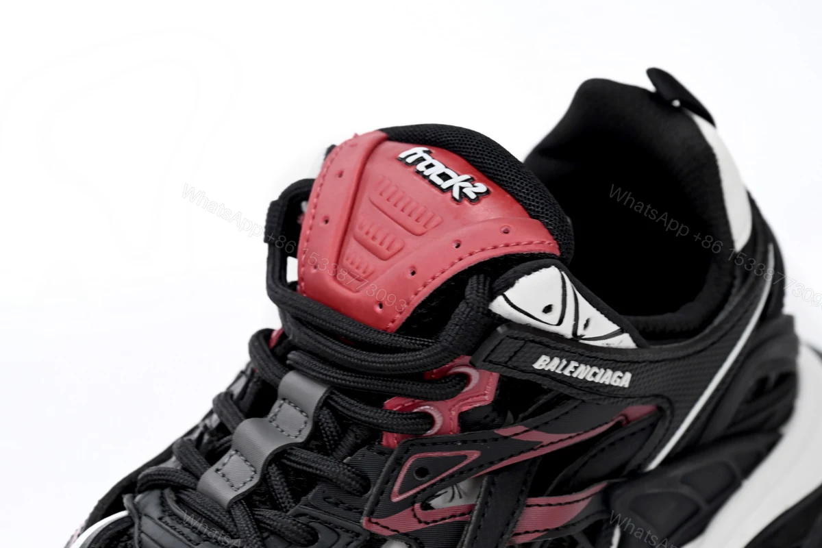 View 10 of Balenciaga Track 2 Sneaker Military Black White Red 568614 W2GN3 6000