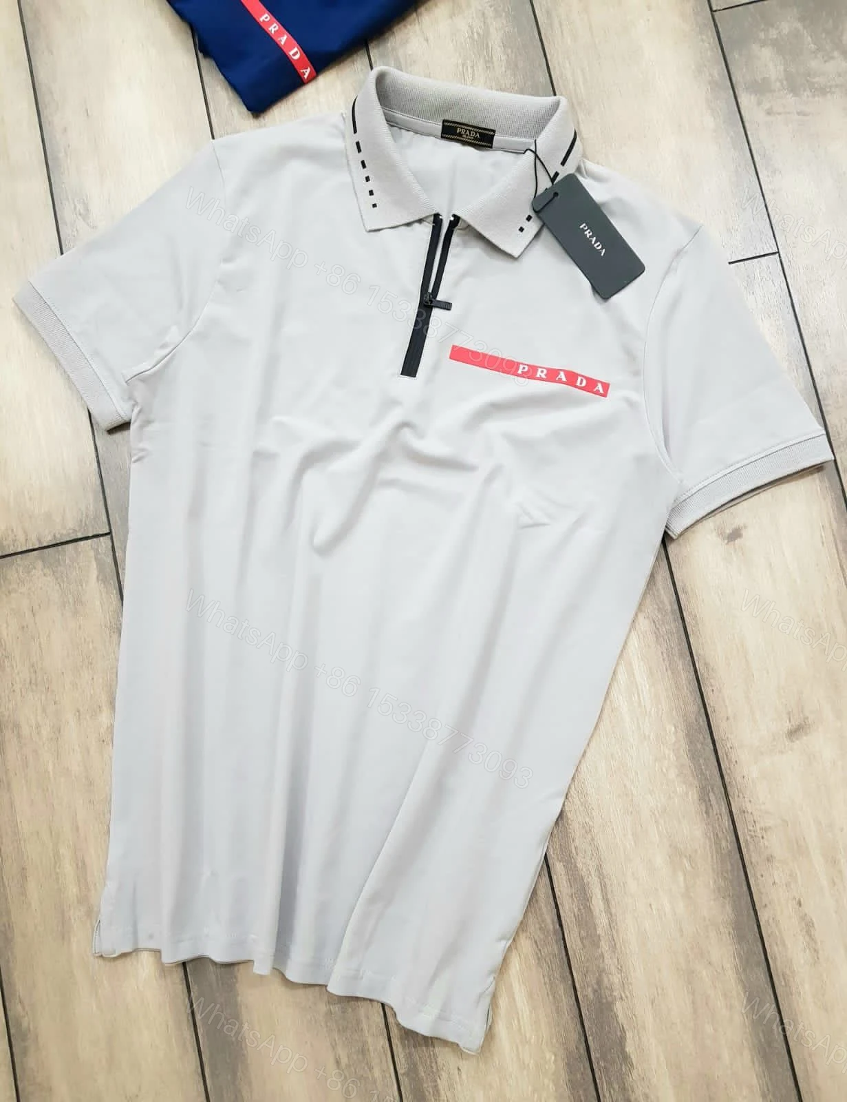 View 2 of First Copy PRADA Premium Men’s Polo T-Shirts