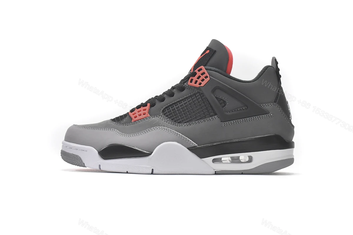 View 10 of Air Jordan 4 Red Glow Infrared DH6927-061