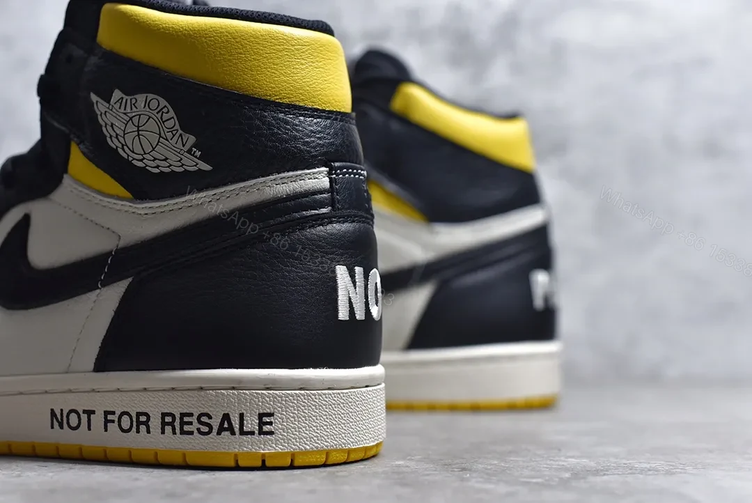 View 4 of Jordan 1 Retro High Not for Resale Varsity Maize Reps