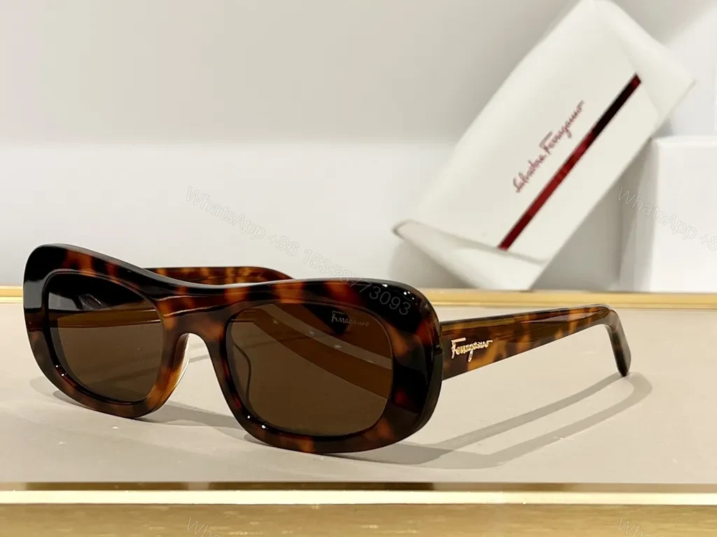 View 8 of Bold Pink Frames Sunglasses: Ferragamo Pink High-Gloss Acetate
