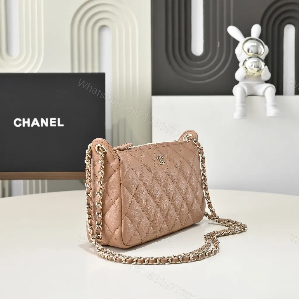View 4 of Quilted Lambskin Crossbody Bag: Timeless Luxury, Day-to-Night