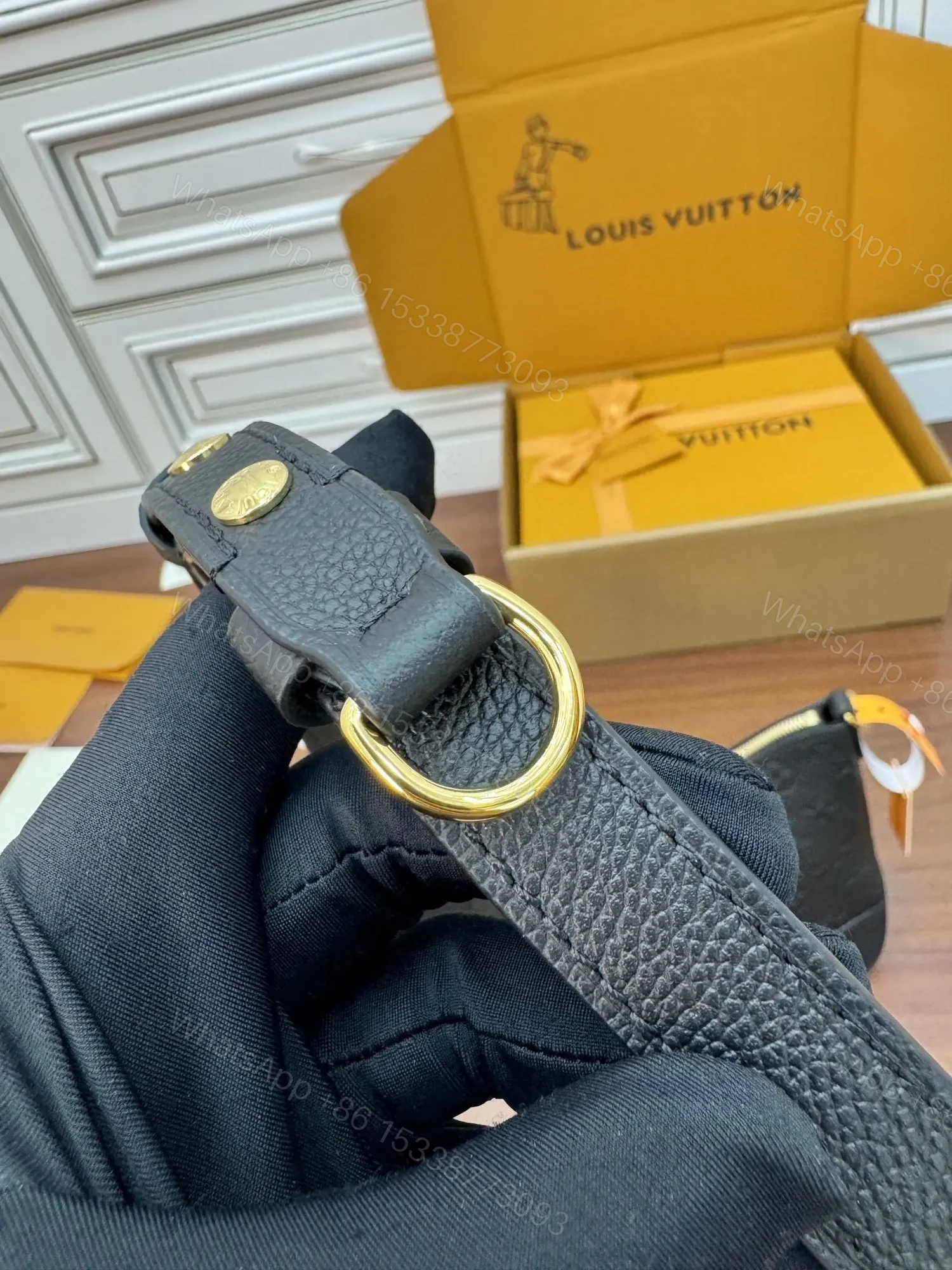 View 5 of Louis Vuitton Boulogne PM Bag Bicolor Monogram