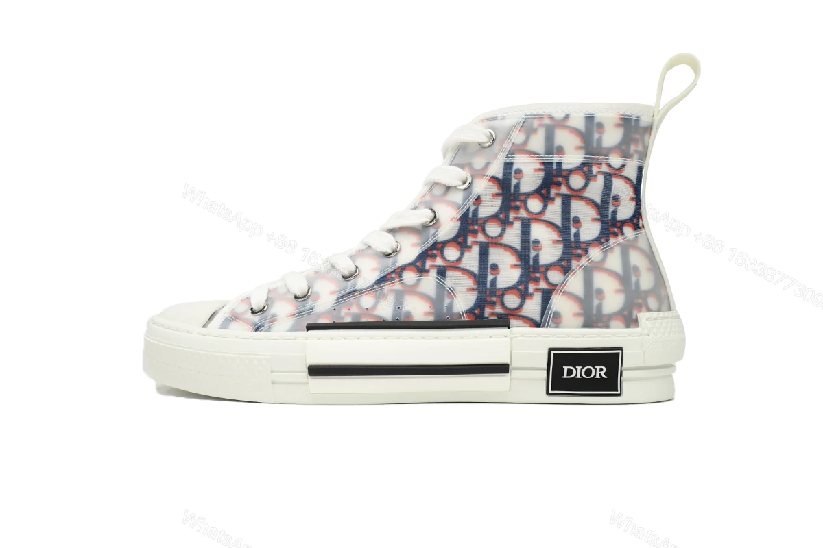 View 8 of Dior B23 HT Oblique Transparency High Blue Red
