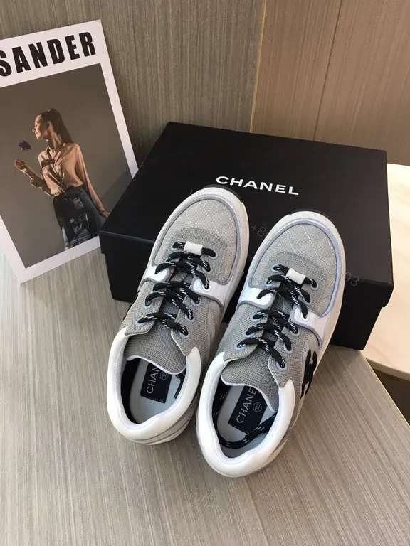 View 5 of Chic Knit Suede High-Top Sneakers: Subtle Logo Luxe