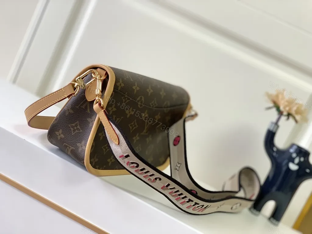 View 7 of Compact Monogram Crossbody: Luxury, Leather + Crossbody Bag