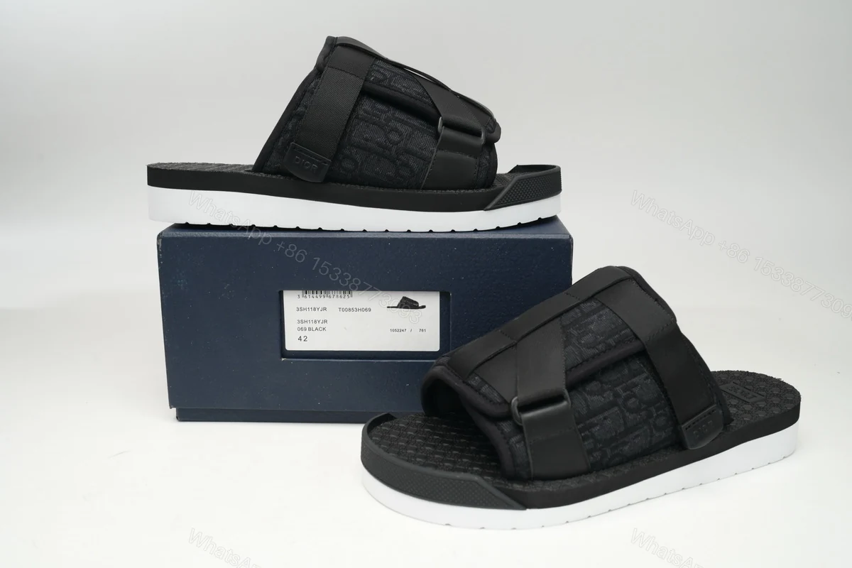 Dior Alpha oblique Black And White 3SH118YJR TOO853 H069 — view 2
