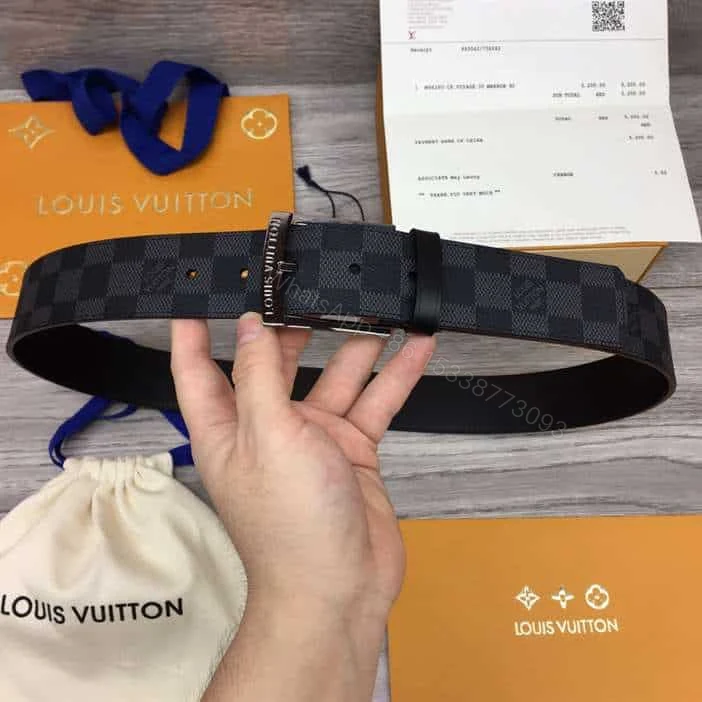 LOUIS VUITTON DOWNTOWN 40MM BELT – B163 — view 1