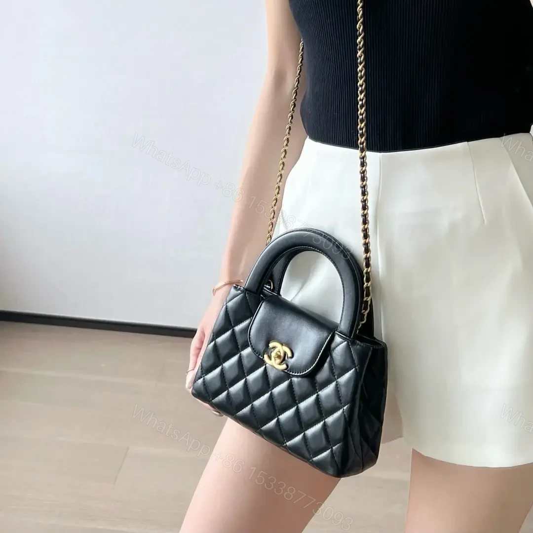 View 21 of 高仿Chanel*25A系列AS4416Kelly羊皮單肩包Mini黑色免檢版