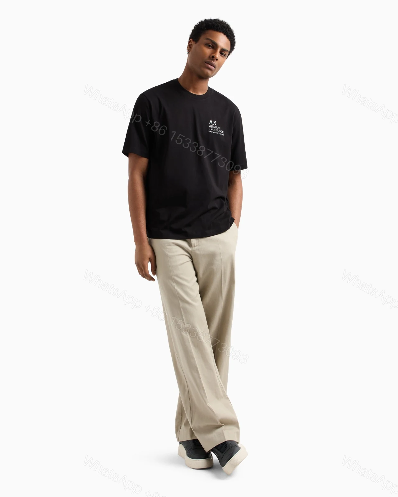 View 4 of BUY FIRST COPY ARMANI EXCHANGE SUMMER NEW COLLECTION TEES