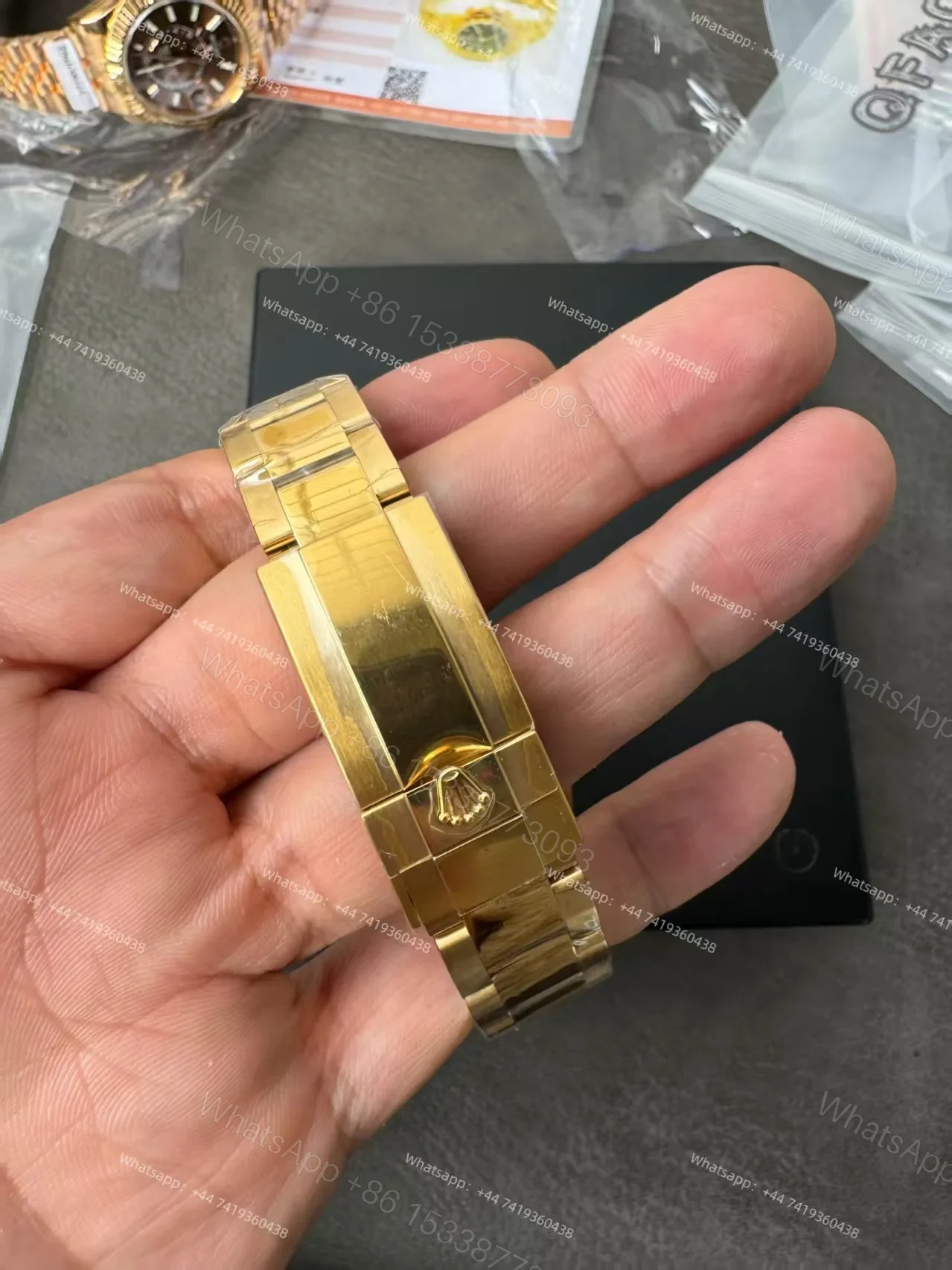 View 17 of Rolex Super Clone Daytona Le Mans 126528LN Gold 4132 Movement