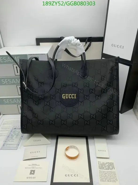 Gucci Replica Off the Grid Black Tote Bag GGB0803034 – Premium 1:1 Quality — view 1