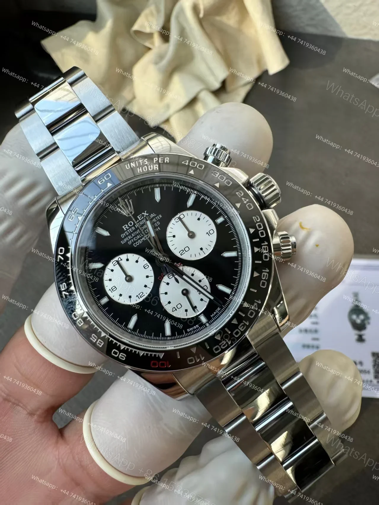 View 15 of Rolex Super Clone 1:1 Le Mans Daytona 100 Years Anniversary M126529LN 4132 Movement