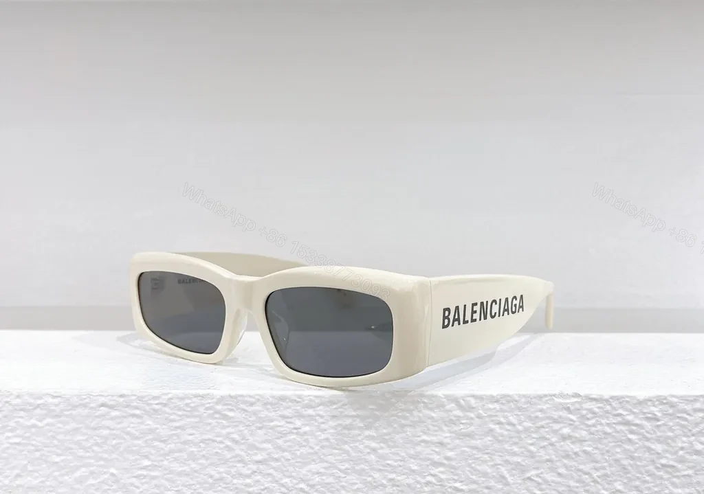 View 8 of Bold Red Frame Sunglasses â€” Balenciaga-Inspired, Unisex Luxe