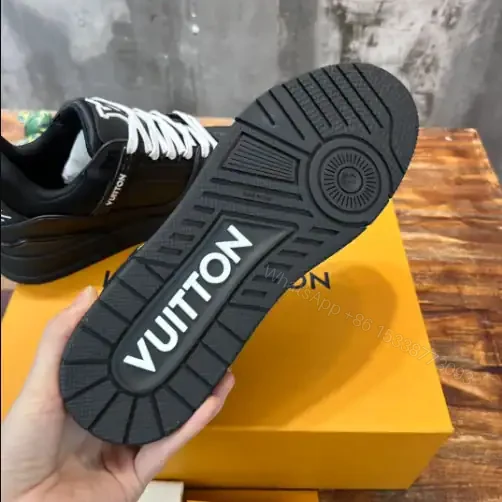 View 7 of LOUIS VUITTON TRAINER SNEAKER IN BLACK – LSVT376