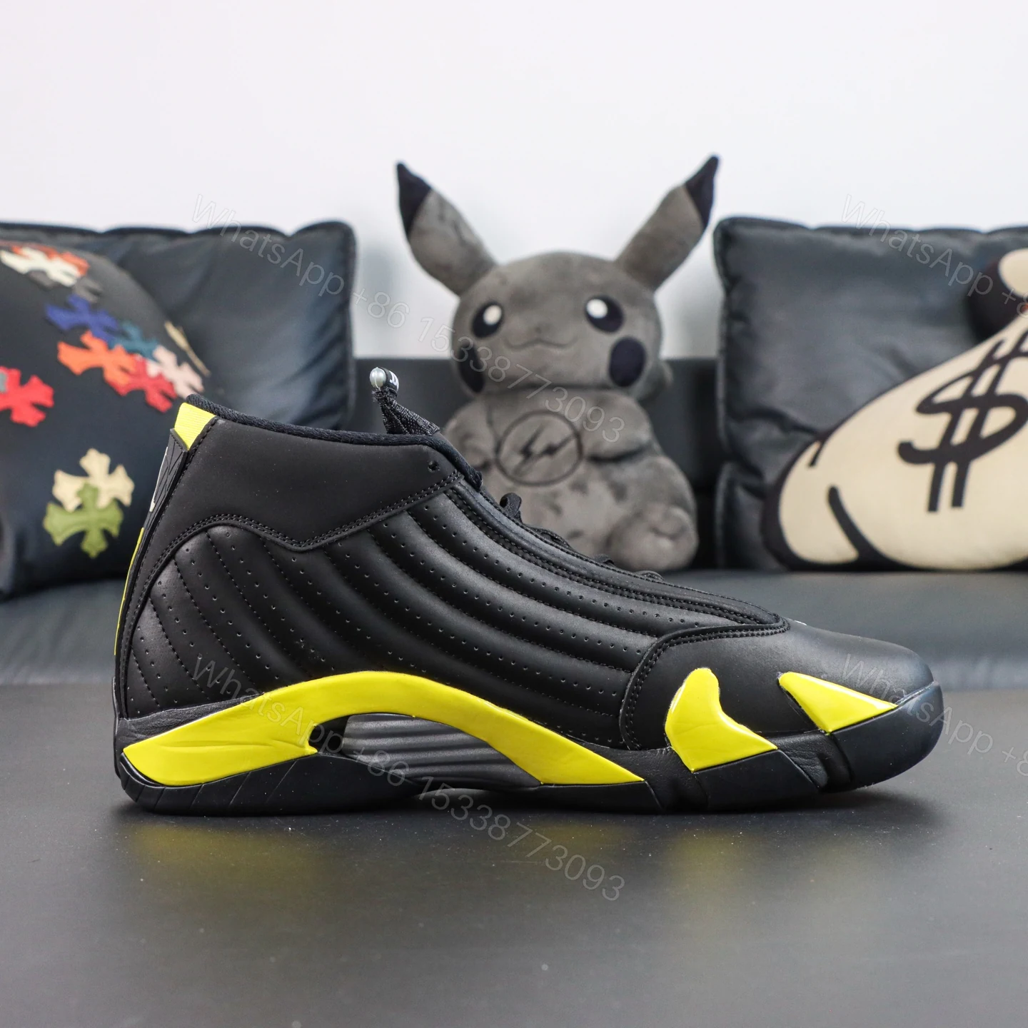 View 2 of Air Jordan 14 Retro Thunder