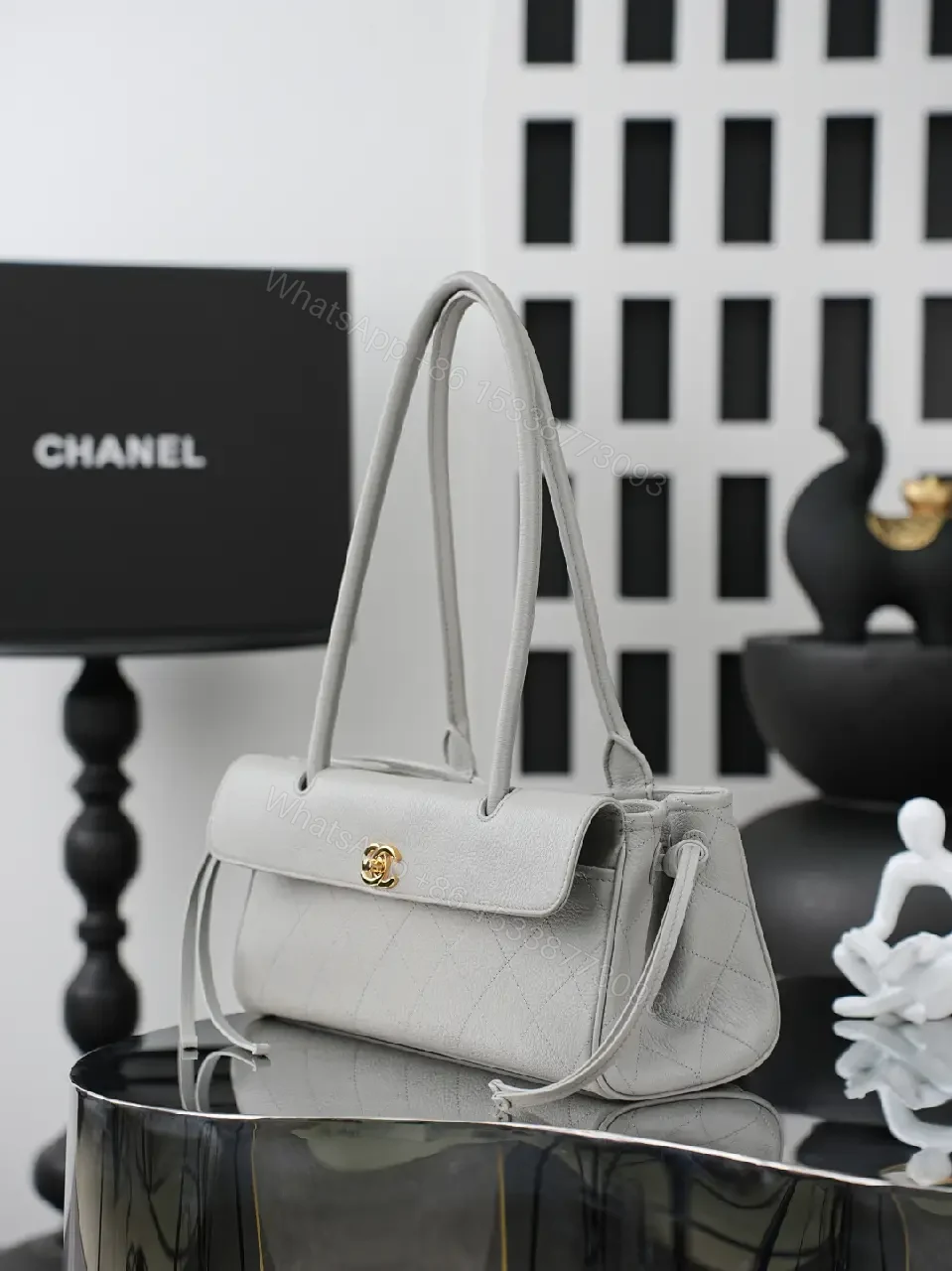 View 6 of Quilted Shoulder Bag: Everyday Luxury with Precision Craft