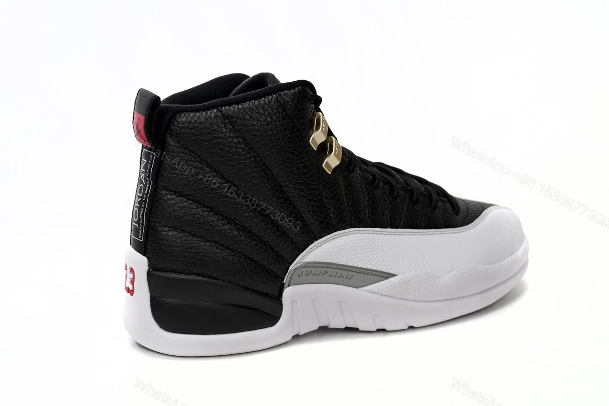 View 4 of Air Jordan 12 Black And “Playoffs” CT8013-006
