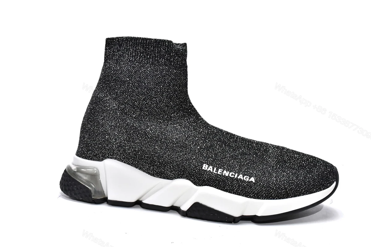 View 3 of Balenciaga Speed Trainer Silver