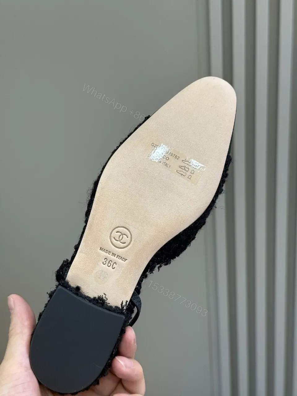 View 3 of Refined Knit Flats: Leather Cap Toe Slip-On Shoes