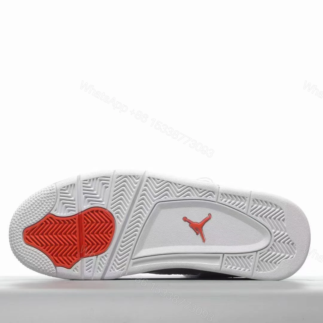 View 9 of Air Jordan 4 Retro Metallic Orange