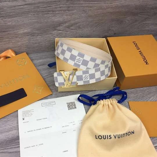 View 5 of LV INITIALES DAMIER BELT – B134