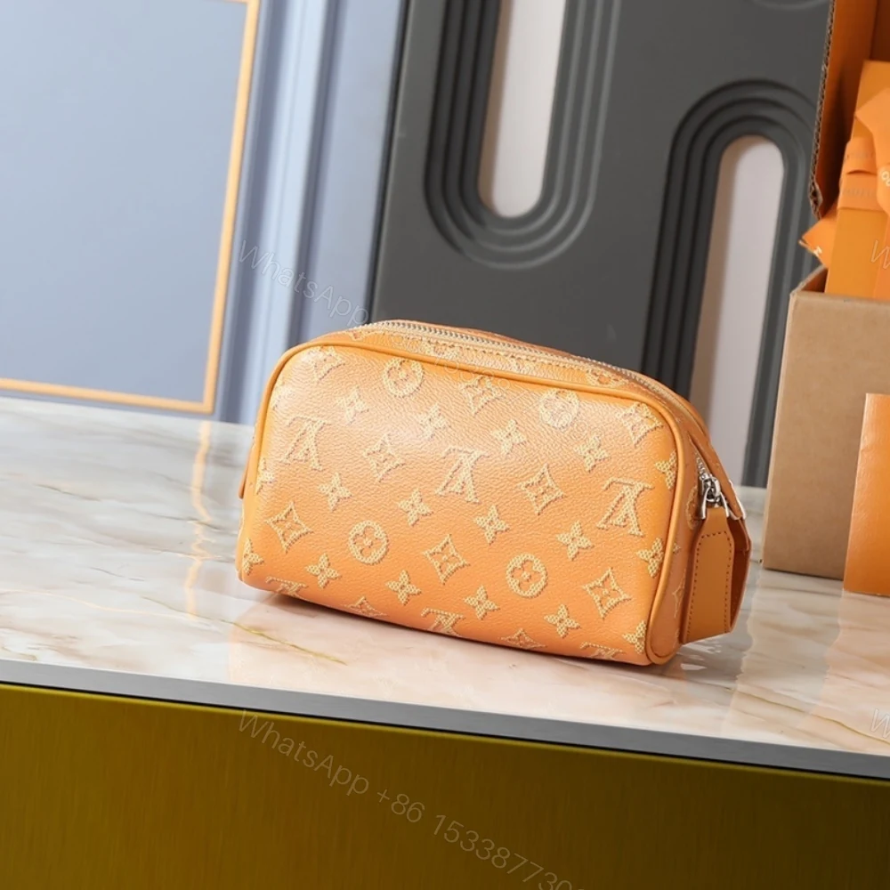 View 3 of Louis Vuitton Mini Dopp Kit Safran Yellow 20cm M27158
