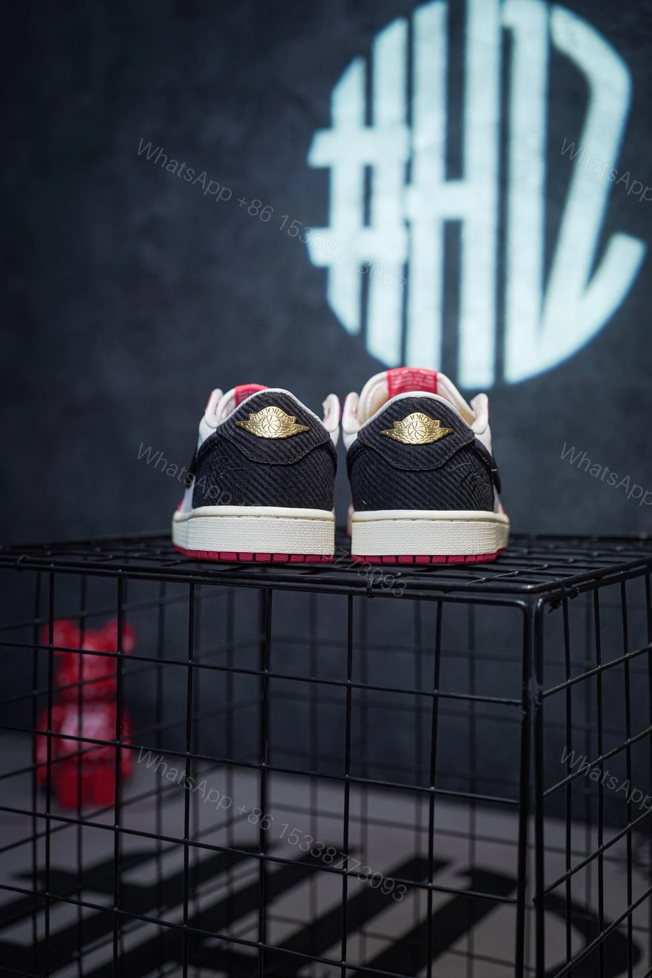 View 3 of Trophy Room x Air Jordan 1 Low OG 2024 Replica