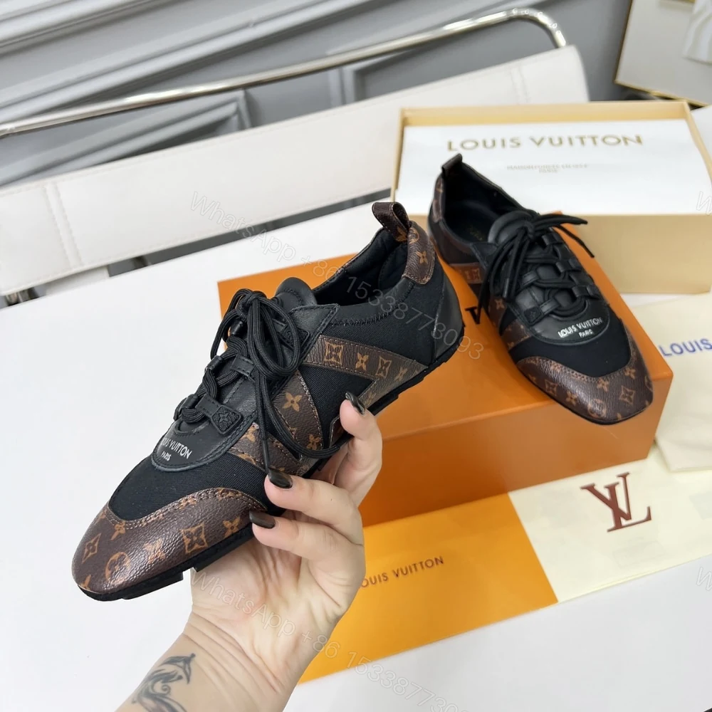 View 4 of Louis Vuitton LV Sneakerina Monogram Black 1AHNDO