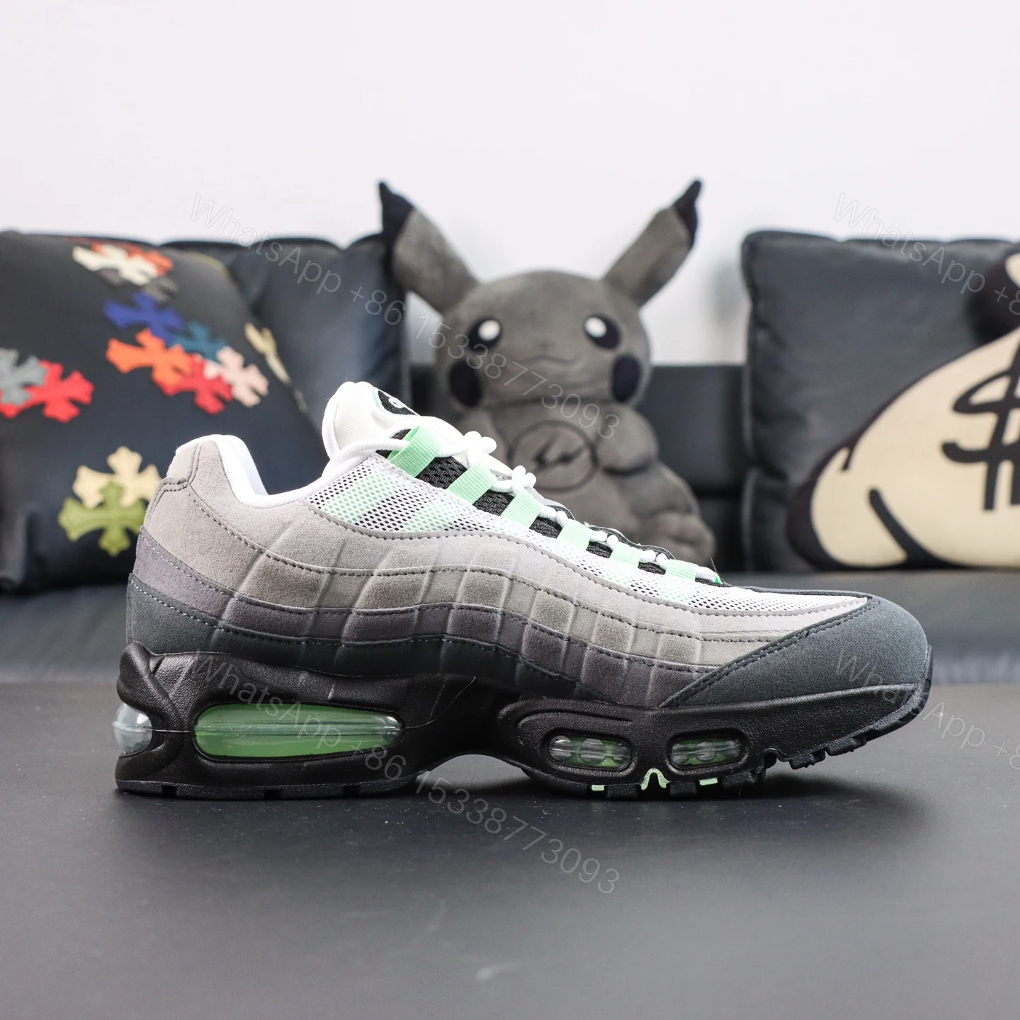 View 2 of Air Max 95 OG Big Bubble Fresh Mint