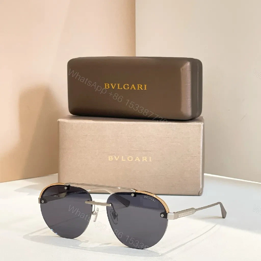 View 5 of Gunmetal Aviator Sunglasses: Polarized, Lightweight Stainless Steel Shades