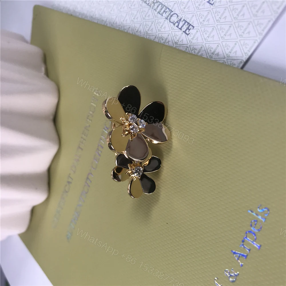 VCA Frivole Between The Finger Ring Diamond VCARB67600 — view 1