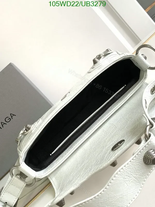 View 29 of Le Cagole XS Sling Bag White Dupe Balenciaga 2P1J37