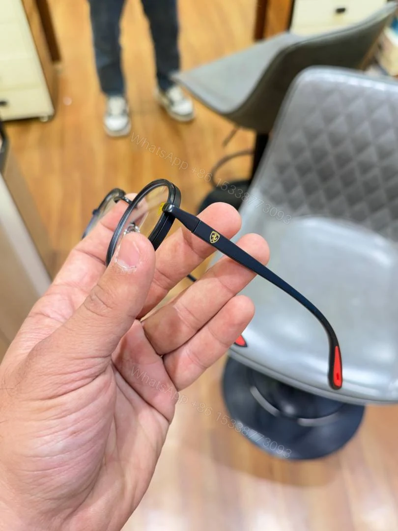 View 4 of First Copy Ray-Ban 02 Black Plano Men’s Sunglasses