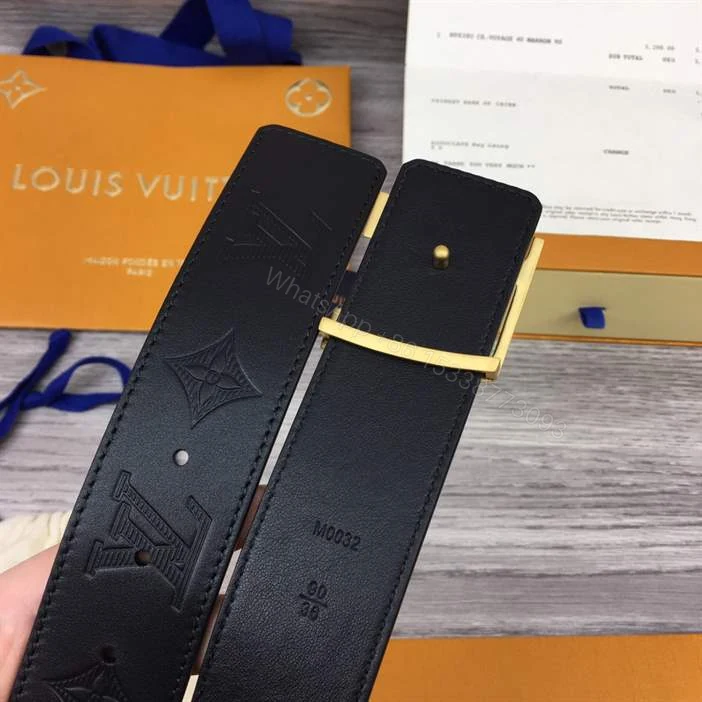 View 3 of LOUIS VUITTON INITIALES 40MM REVERSIBLE BELT – B161
