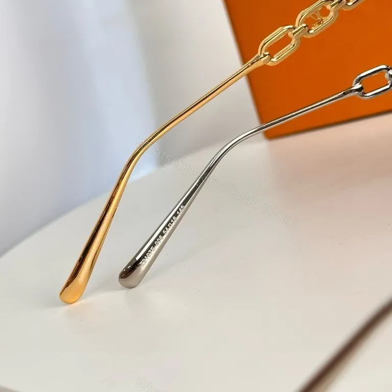 View 8 of Bold Pink LV-Detail Sunglasses: Oversized Square Frame