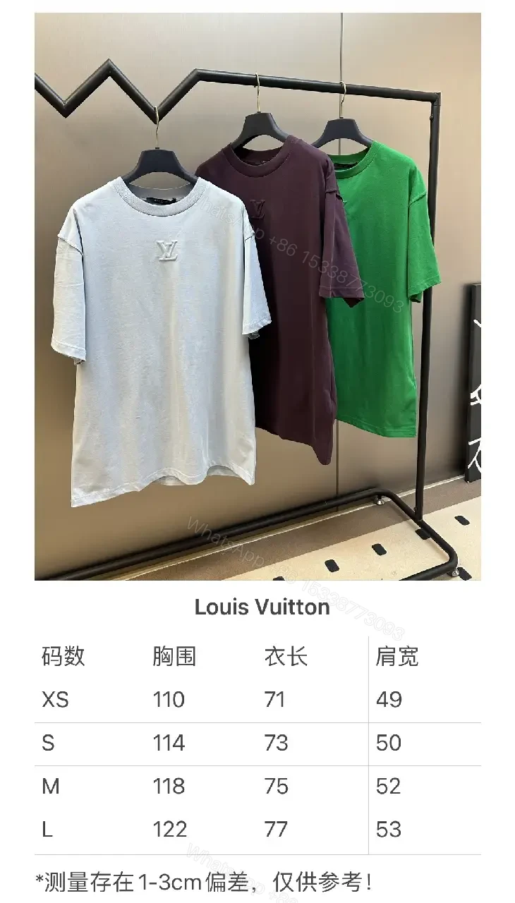 View 2 of Chunky-Cut Cotton Tee: Oversized Luxe Logo Top
