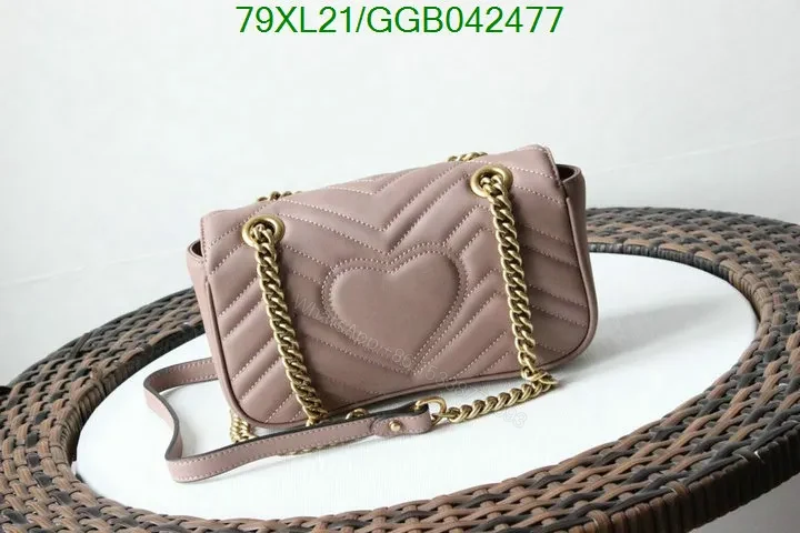 View 22 of Mini Gucci GG Marmont Bag in Red Matelassé Leather 768543