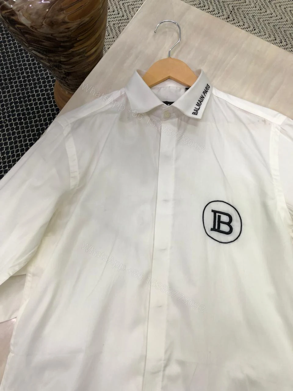 View 14 of FIRST COPY BALMAIN COTTON LYCRA SHIRTS SATIN SHIRTS