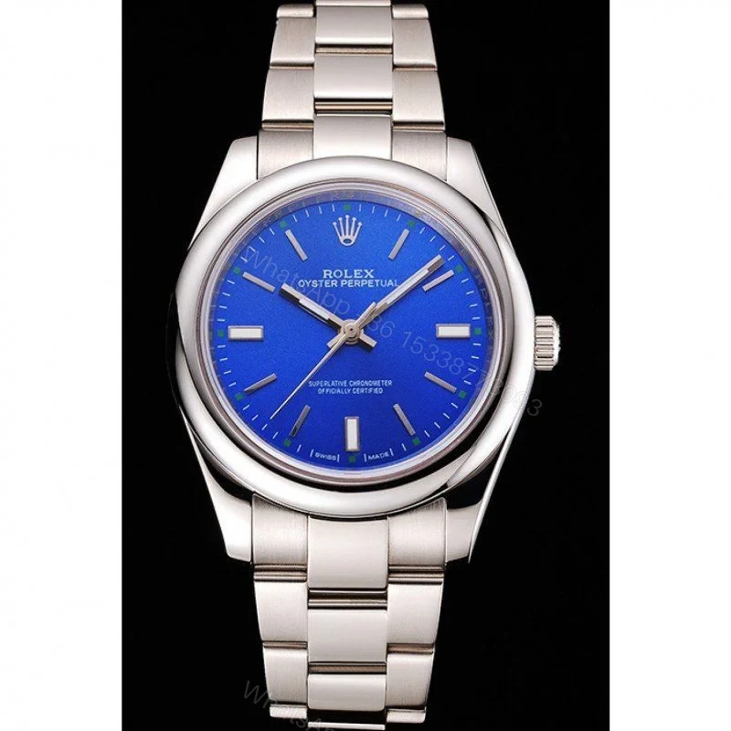 View 2 of Replica Rolex Oyster Perpetual Date Blue Dial REP016835 41 mm