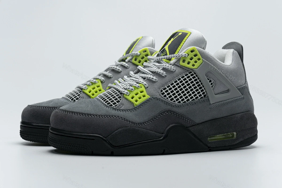 View 2 of Air Jordan 4 Retro SE“Neon” CT5342-007