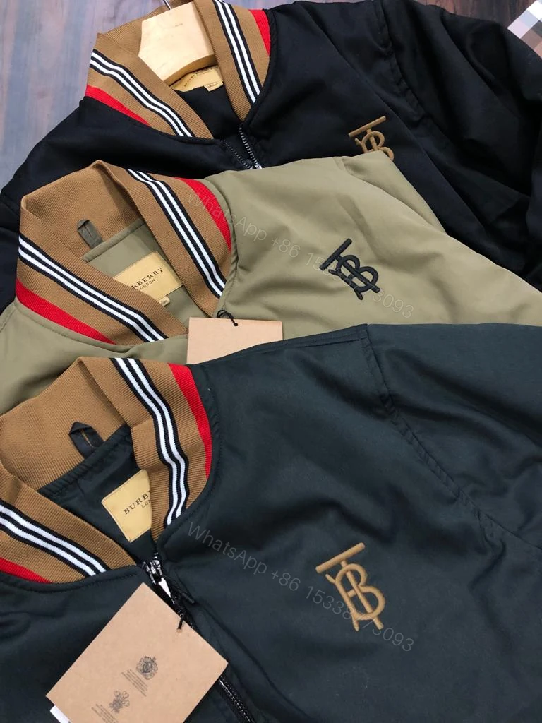 View 6 of First Copy Burberry Imported Bomber Jackets for Men
