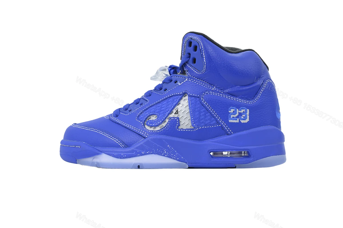 View 10 of Air Jordan 5 Retro Blue Union DV4982-400
