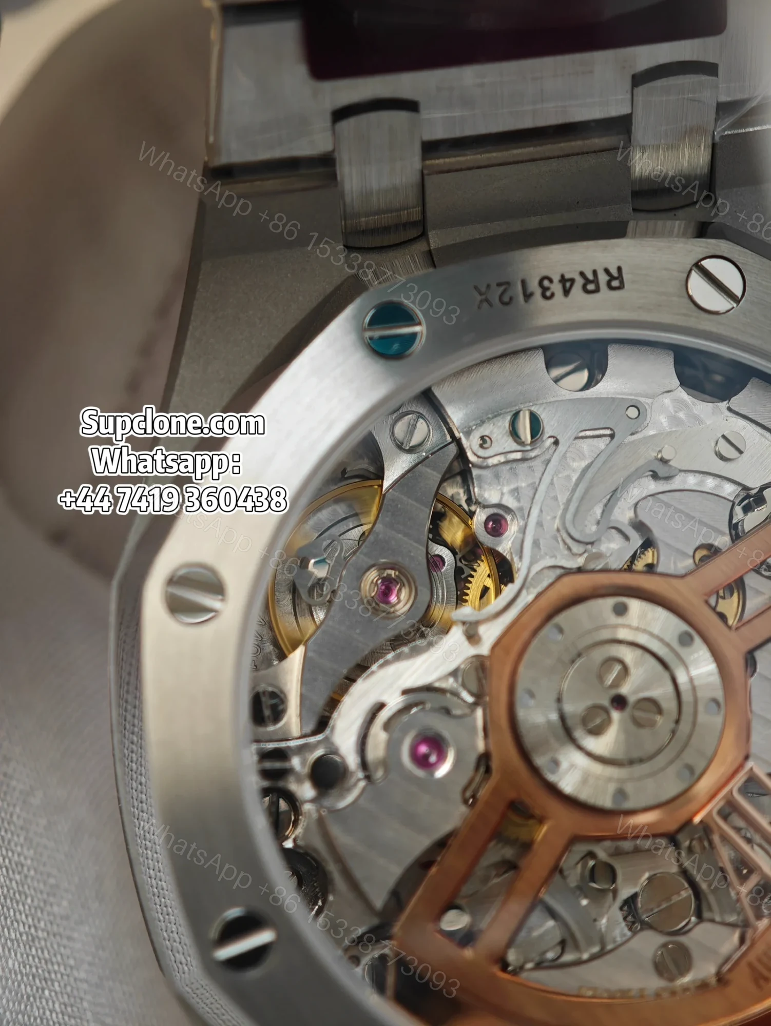 View 22 of Audemars Piguet Super Clone Royal Oak Black Dial 26240 Chronograph 41mm