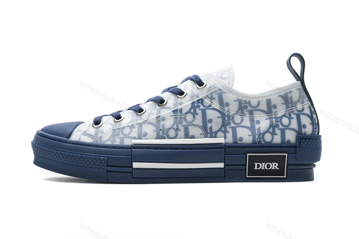 View 11 of Dior B23 HT Oblique Transparency LOW T00962H565 White Blue