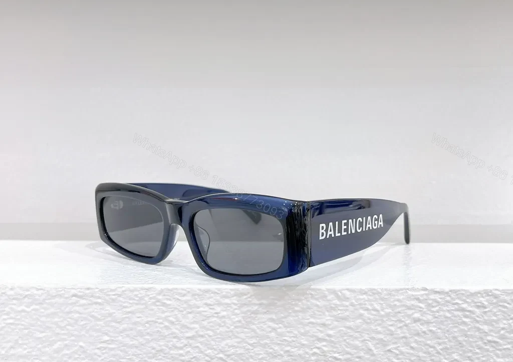 View 6 of Bold Red Frame Sunglasses â€” Balenciaga-Inspired, Unisex Luxe