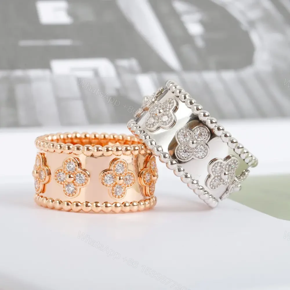 View 7 of 高仿首飾VanCleef&Arpels*RO9LN00鑲鑽萬花筒戒指玫瑰金中號