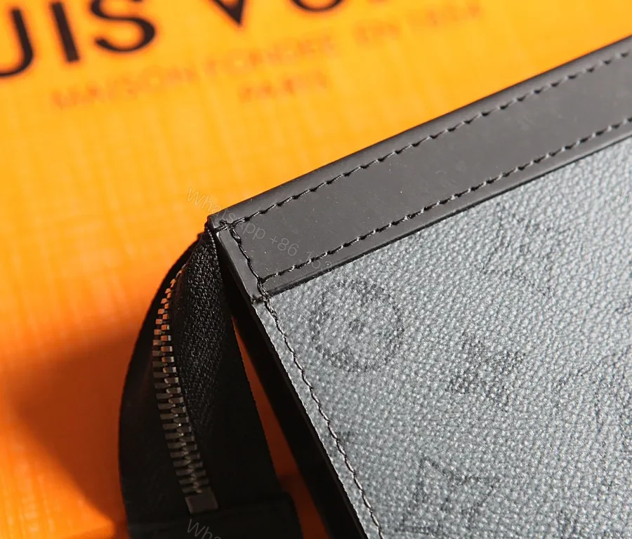 View 6 of Monogram Canvas Zip Pouch: Compact Luxury Organizer