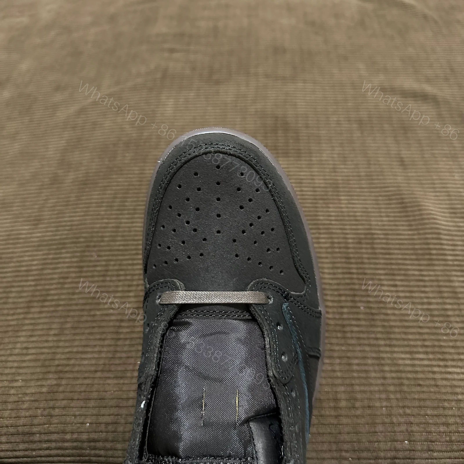 View 7 of Jordan 1 Retro Low OG SP Travis Scott Velvet Brown